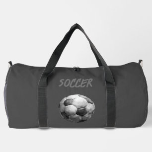 Soccer ball customisable Large Duffle Bag