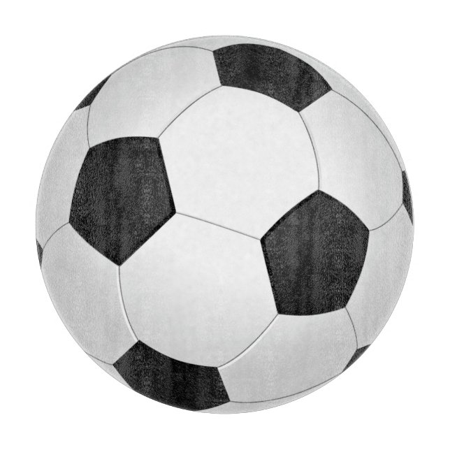 Soccer Ball Cutting Board (Front)