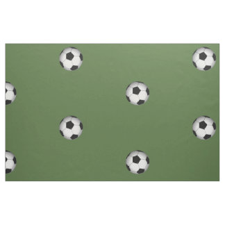 Soccer Ball Fabric by Leslie Harlow