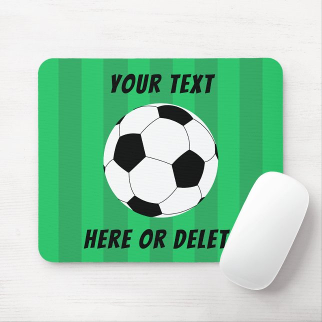 Soccer Ball Field  Mouse Pad (With Mouse)