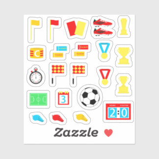 Soccer ball flag Whistle Football