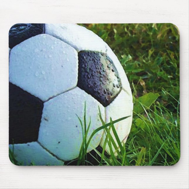 Soccer Ball - Football Ball Mouse Pad (Front)