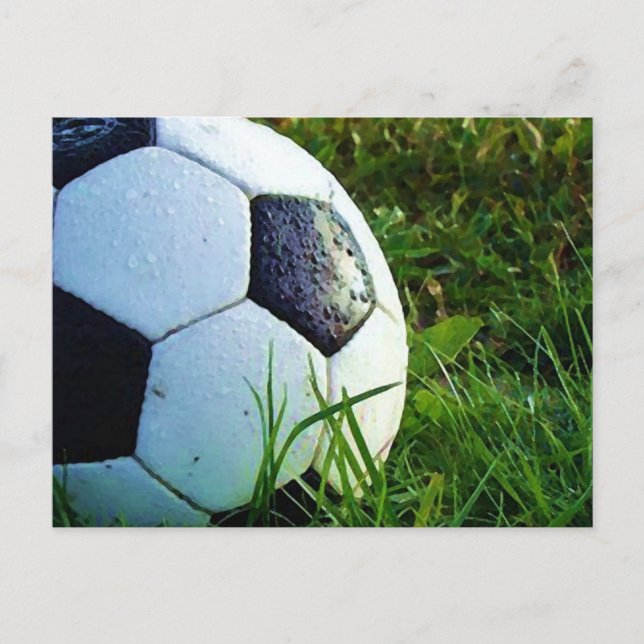 Soccer Ball - Football Ball Postcard (Front)