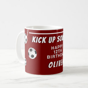 Soccer Ball Football Sports Kids Birthday Coffee Mug