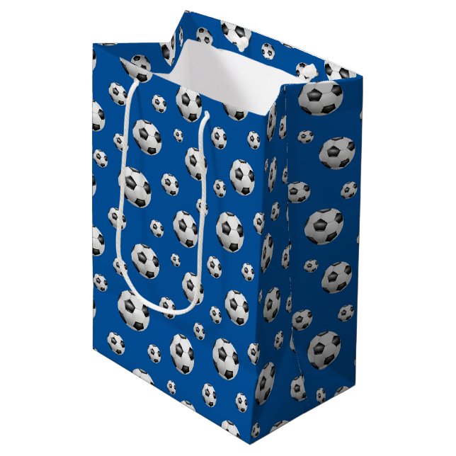 Soccer Ball Gift Bag (Front Angled)