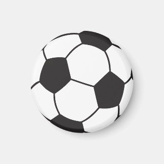 Soccer ball gift for sport team fan magnet