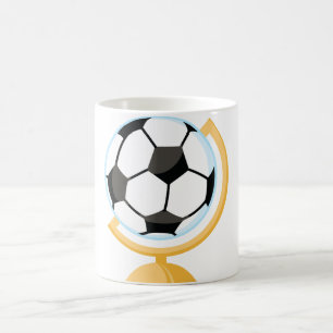 Soccer Ball Globe Mug