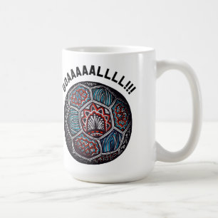 Soccer Ball GOAL Coffee Mug