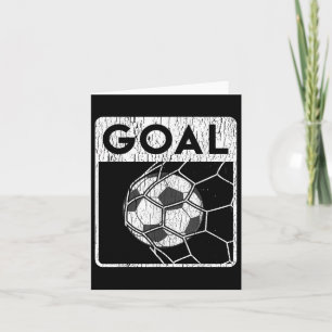 Soccer Ball Goal Funny Player Sports Game Boys Gir Card