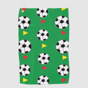 Soccer Ball Golf Towel