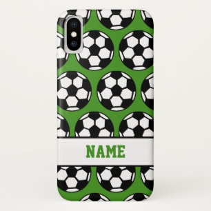 Soccer Ball Green Personalised iPhone 6 Case