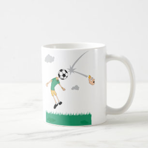 Soccer Ball Header Coffee Mug