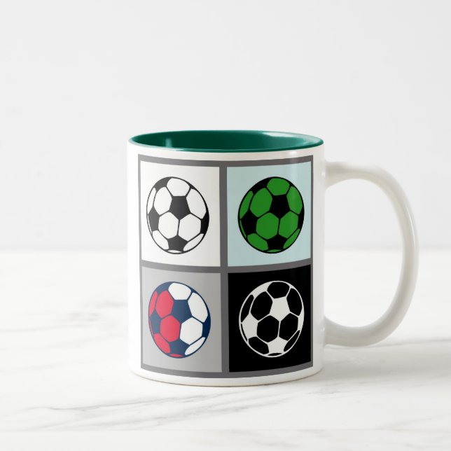 Soccer Ball Icon Mug (Right)
