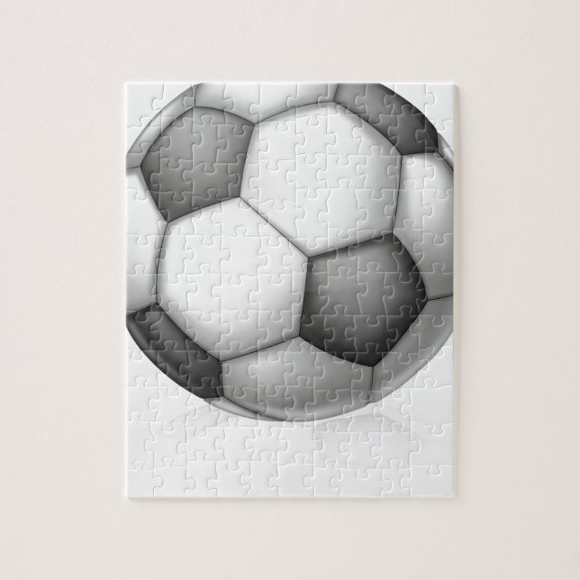 Soccer Ball Illustration Jigsaw Puzzle (Vertical)