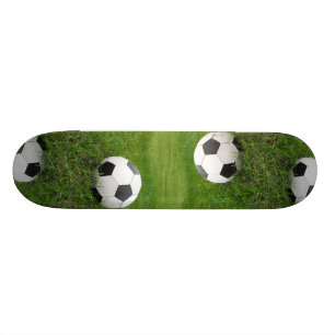 Soccer Ball in Grass Skateboard