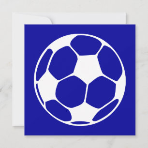 soccer ball invitation