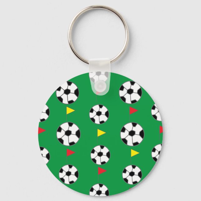 Soccer Ball Key Ring (Front)