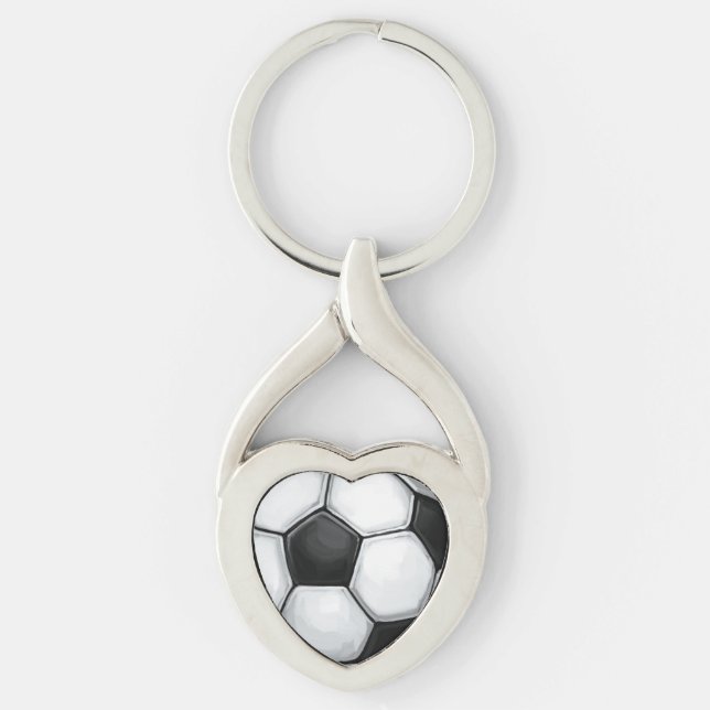 Soccer Ball Key Ring (Front)