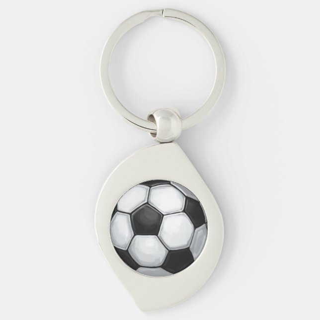 Soccer Ball Key Ring (Front)
