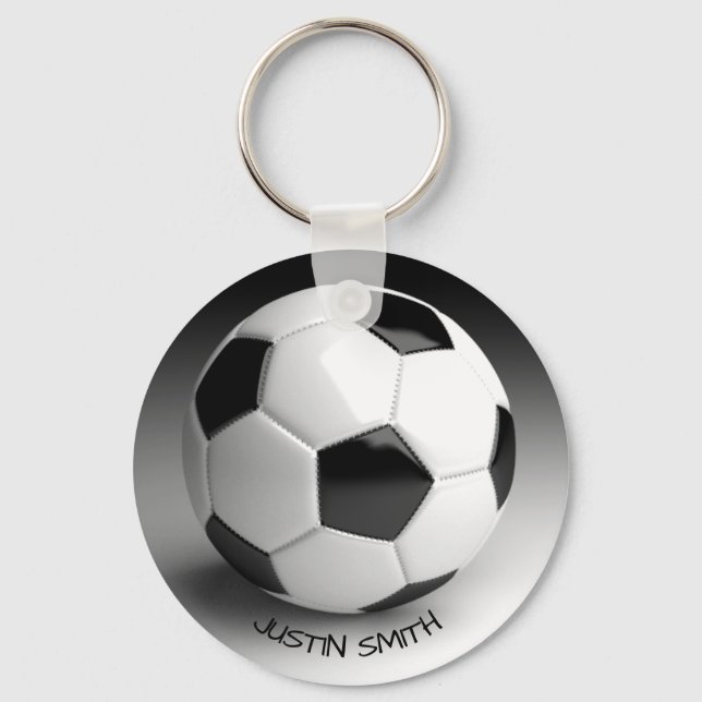 Soccer Ball Keychain  (Front)