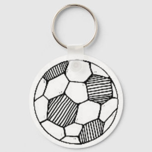Soccer Ball Keychain