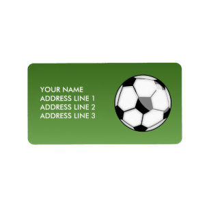 Soccer Ball Label