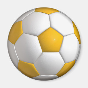 Soccer ball magnet