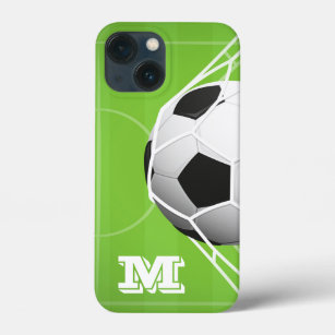 Soccer Ball Monogram iPhone 13 Mini Case