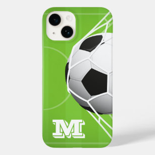 Soccer Ball Monogram Case-Mate iPhone 14 Case