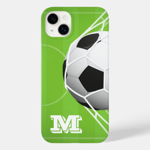 Soccer Ball Monogram Case-Mate iPhone 14 Plus Case