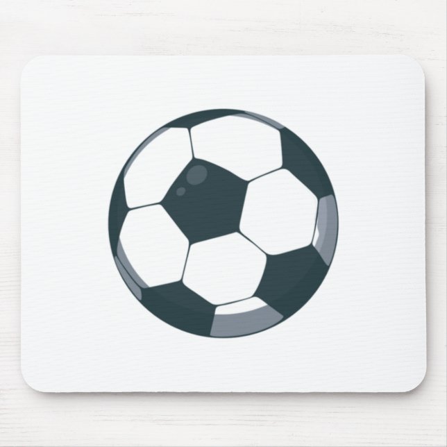 Soccer Ball  Mouse Pad (Front)