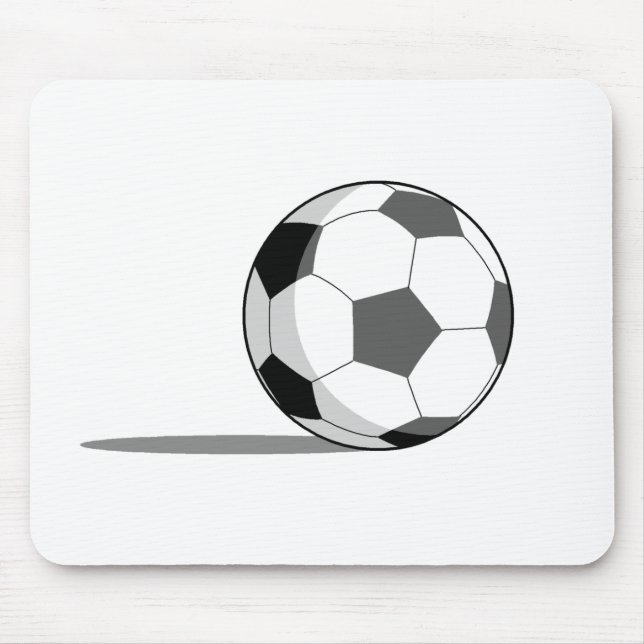 Soccer Ball Mouse Pad (Front)