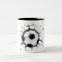soccer ball mug