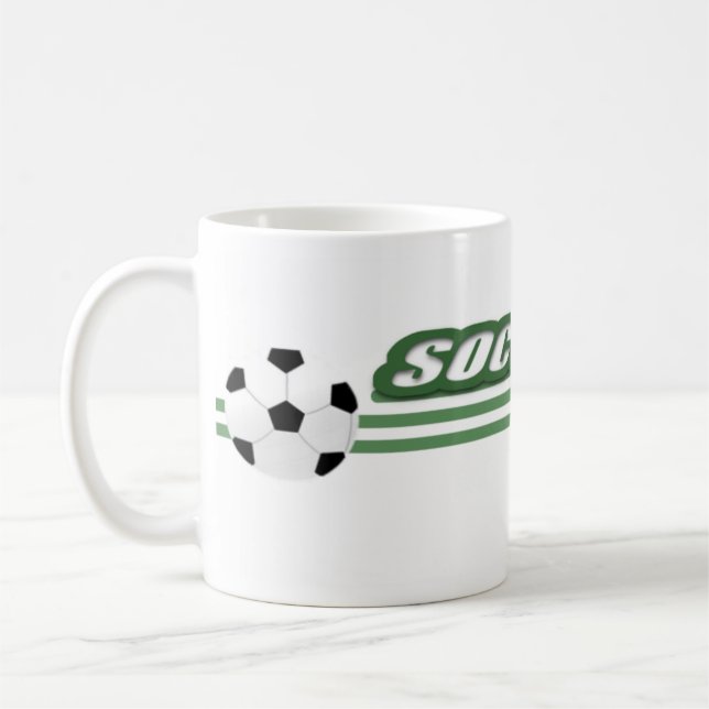 Soccer Ball Mug (Left)