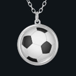 Soccer Ball Necklace<br><div class="desc">Soccer Ball Necklaces - MIGNED Design</div>