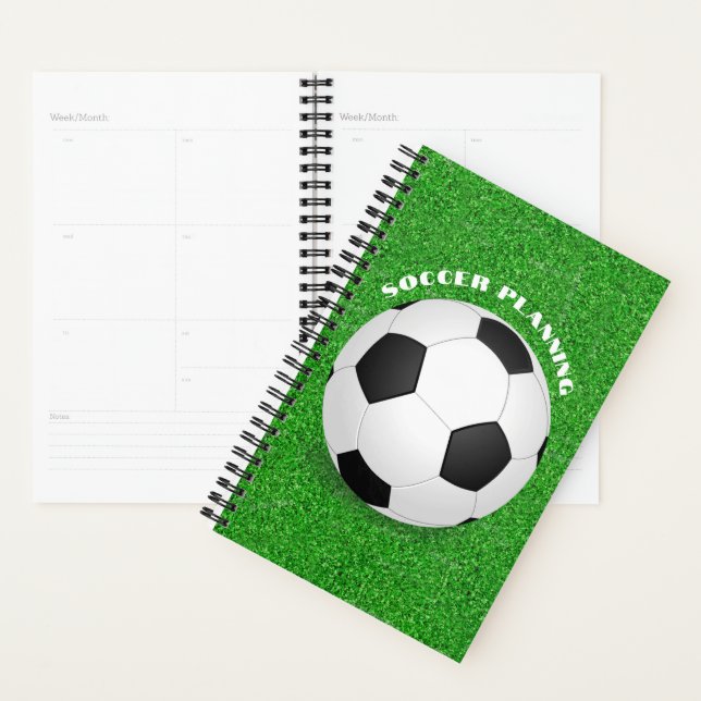 Soccer Ball on Field Planner (Display)