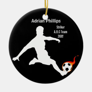 Soccer ball ornament