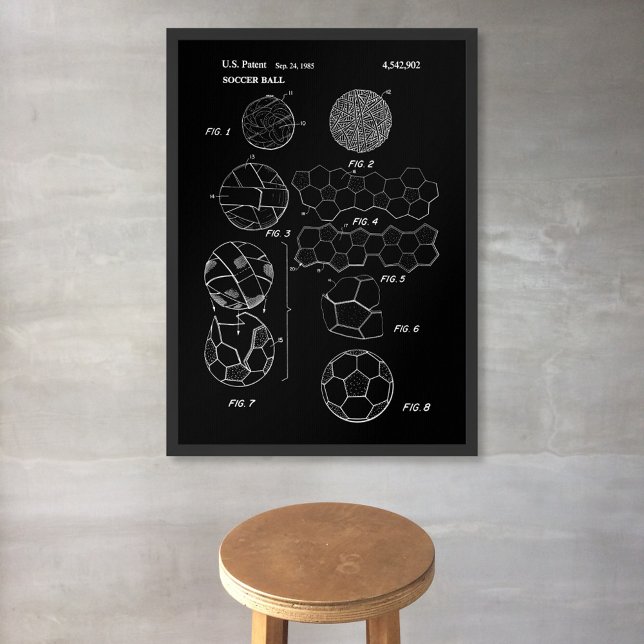 Soccer Ball Patent Art Poster (Creator Uploaded)