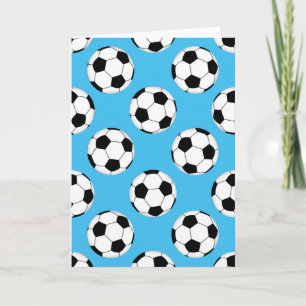 Soccer Ball Pattern Card