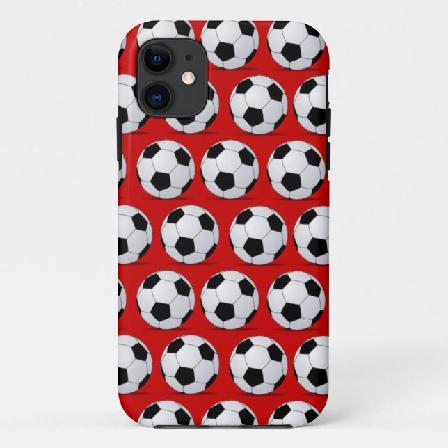 Soccer Ball Pattern Case-Mate iPhone Case (Back)