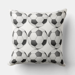 SOCCER BALL PATTERN CUSHION