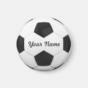 Soccer Ball Personalised Name Magnet