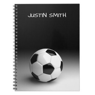 Soccer Ball Personalised Notebook