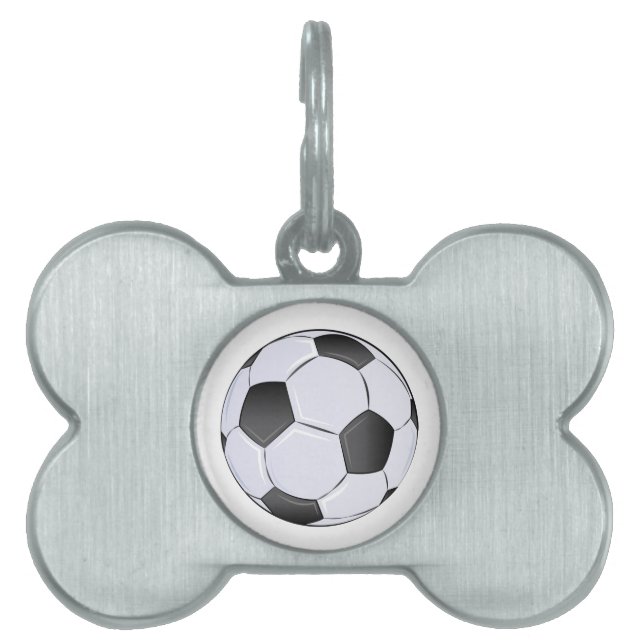 Soccer Ball Pet Tag (Front)