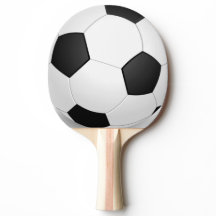 Soccer Ball Ping Pong Paddle
