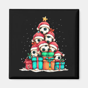 Soccer Ball Player Le Christmas Tree Xmas Long Sle Magnet