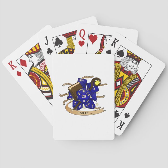 Soccer Ball Playing Cards (Back)