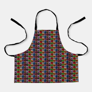 Soccer Ball Pop Art, Kids Full Print Apron