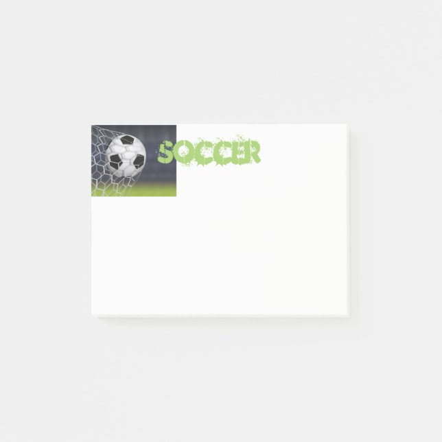 Soccer Ball Post-it-Notes Post-it Notes (Front)