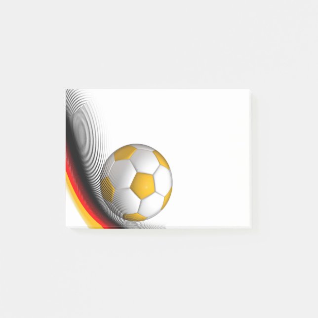 Soccer Ball Post-it-Notes Post-it Notes (Front)